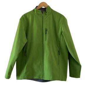 Storm Creek Jacket Lime Green Full Zip Coat Women’s Size XL